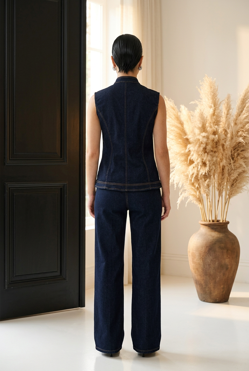 CONJUNTO NAPOLEON DENIM OBSCURO