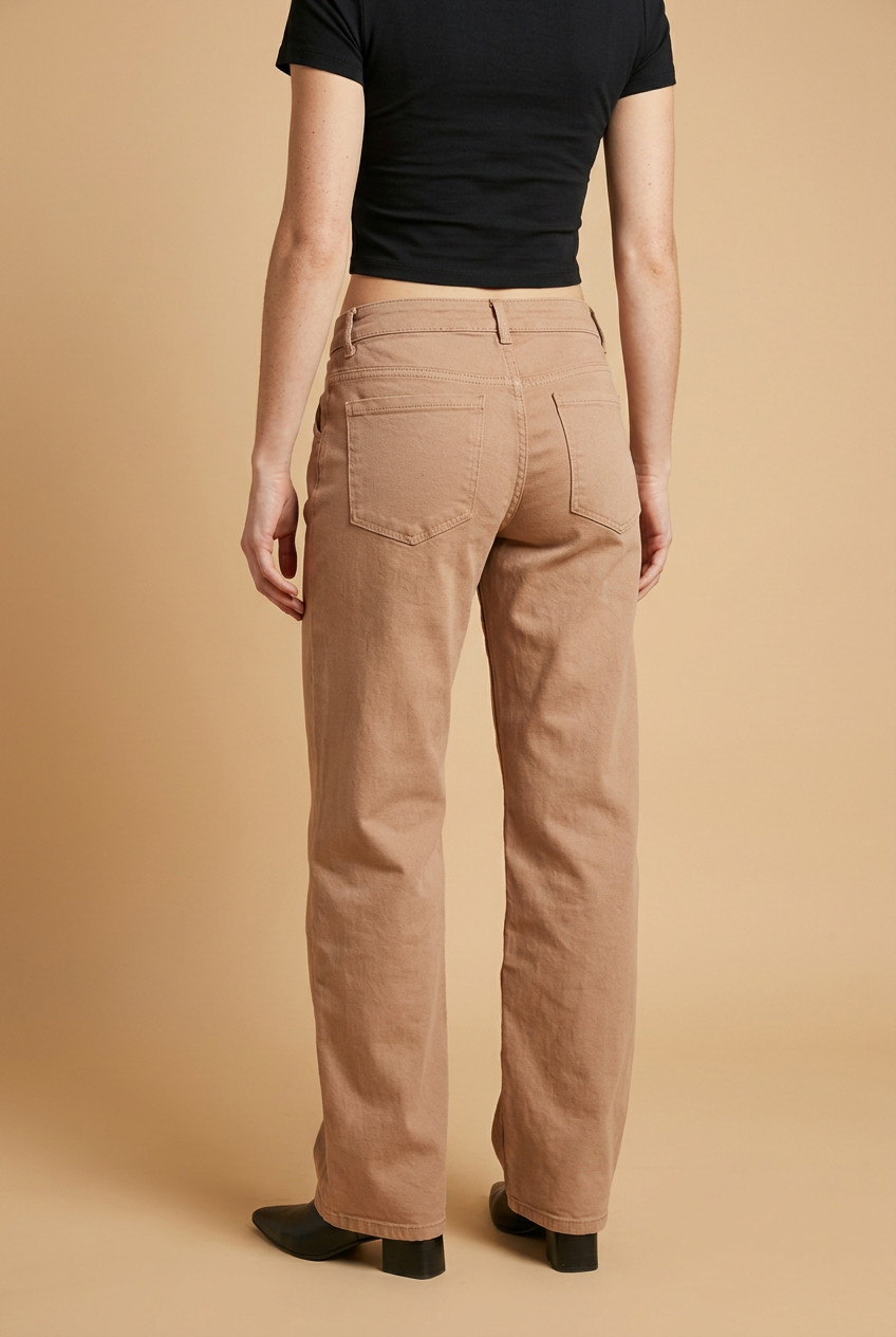 JEANS MOCHA BARREL