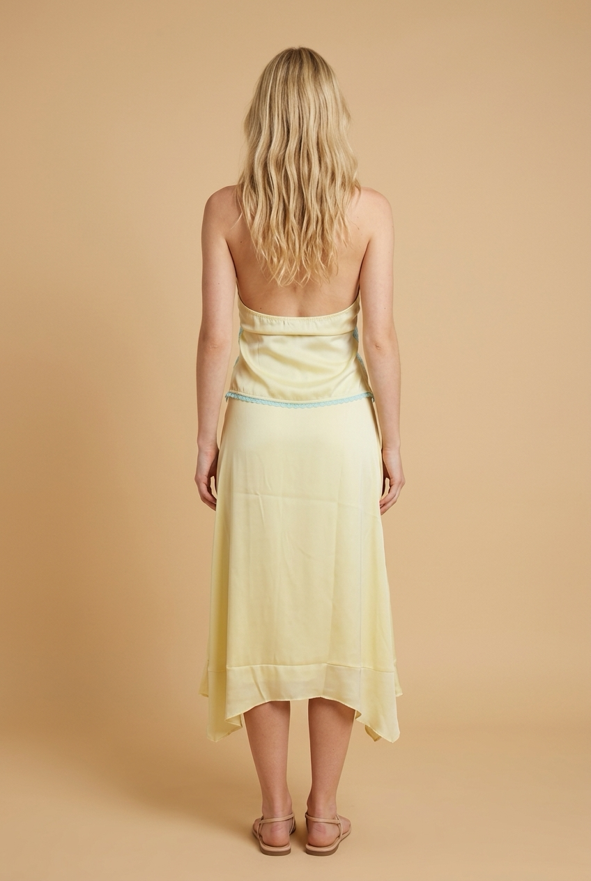 SET BUTTER YELLOW AQUA