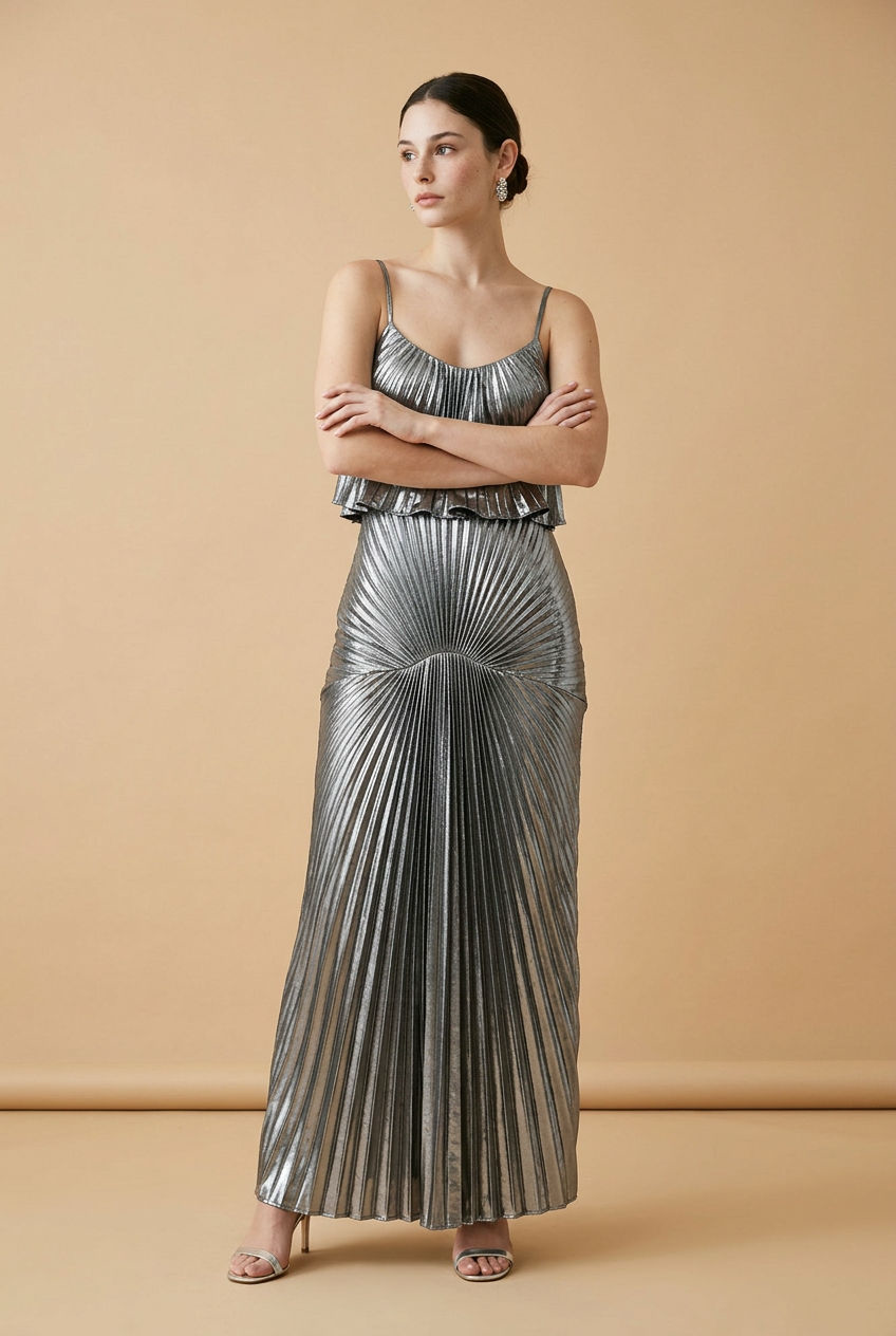 VESTIDO METALICO