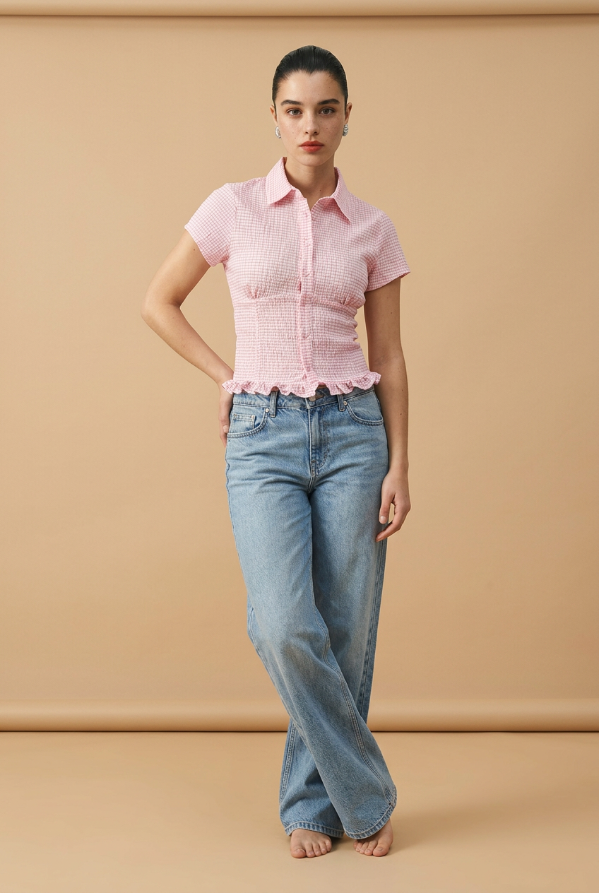 BLUSA MC CAMISA