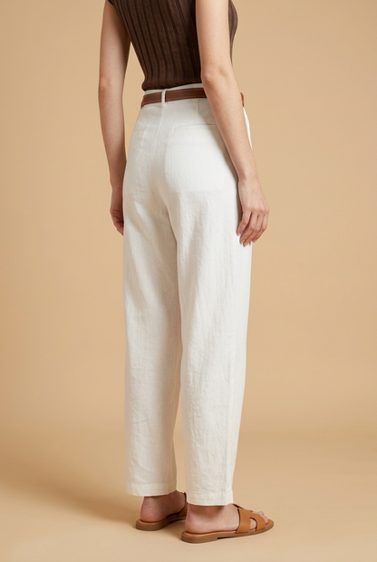 PANTALON LINO CON CINTO