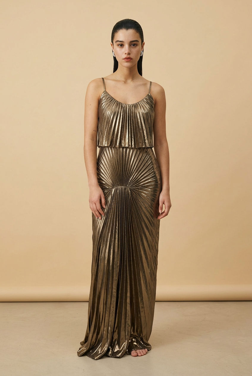 VESTIDO METALICO