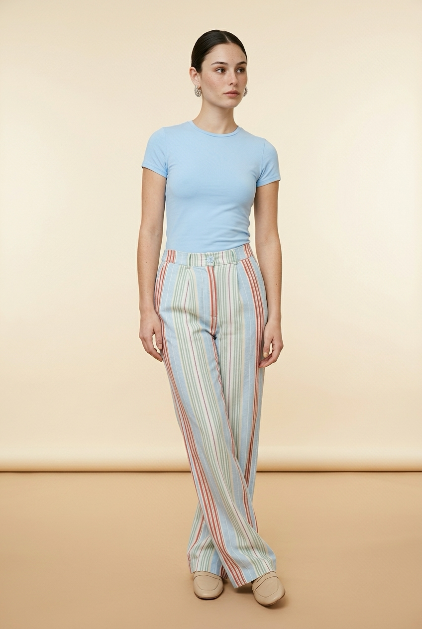 BLUSA BASICA BABY BLUE