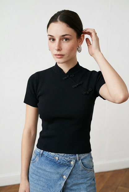 BLUSA MC NEGRA
