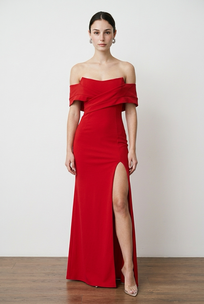 VESTIDO ROJO OTS