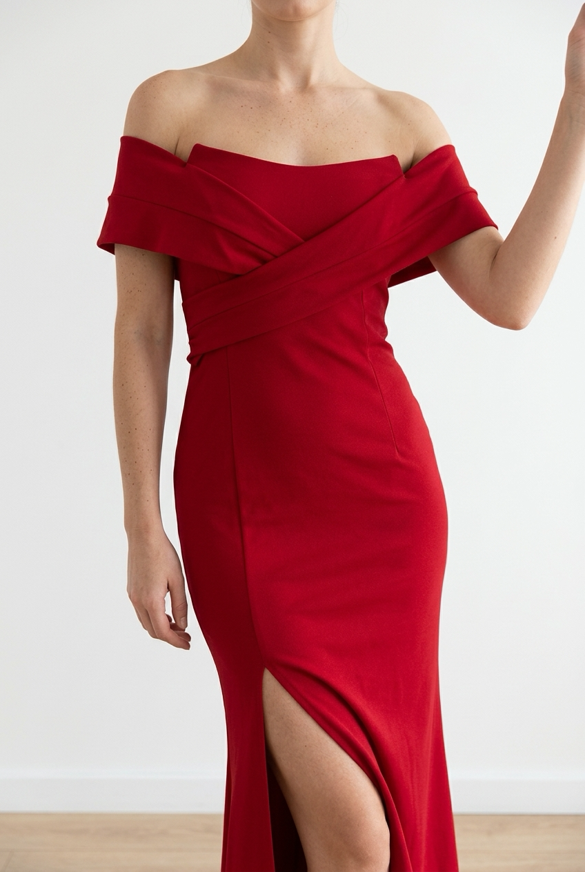 VESTIDO ROJO OTS