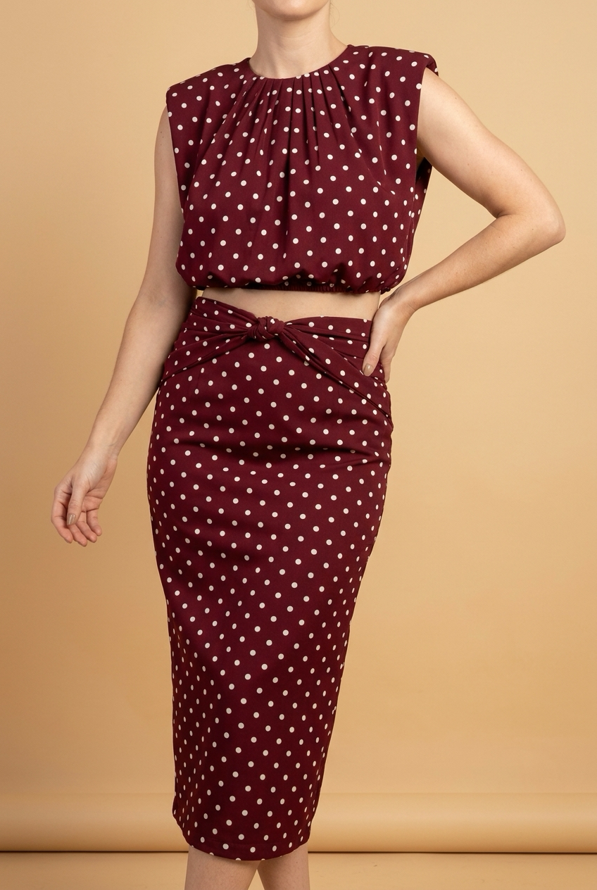 SET POLKA DOTS TINTO