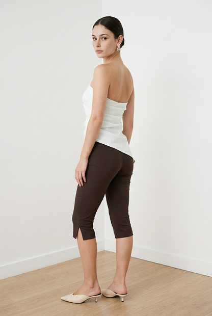 BLUSA STRAPLESS BLANCA