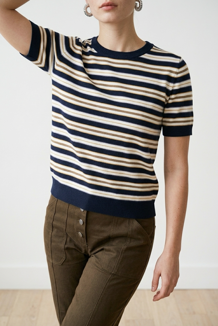 BLUSA A RAYAS VT