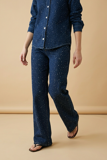 SET DENIM BRILLOS