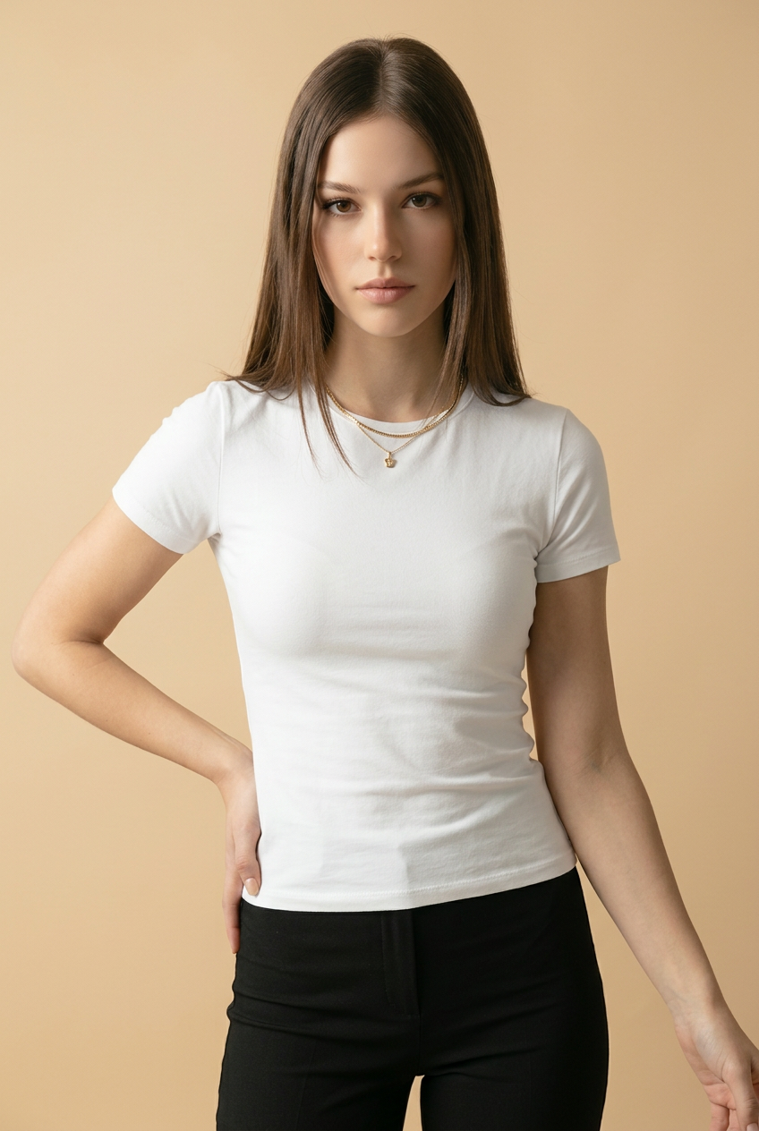BLUSA BASICA WHITE