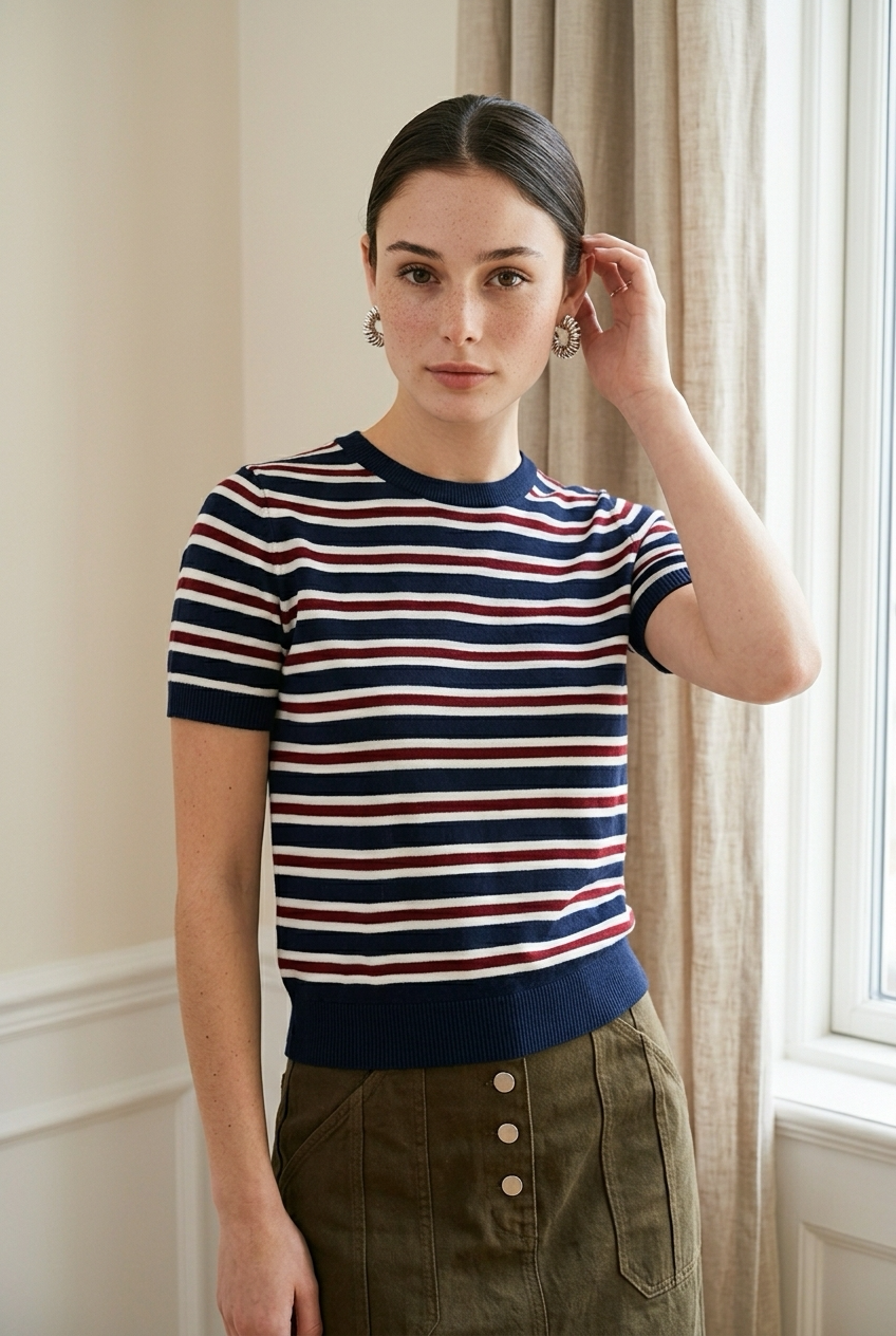 BLUSA A RAYAS VT