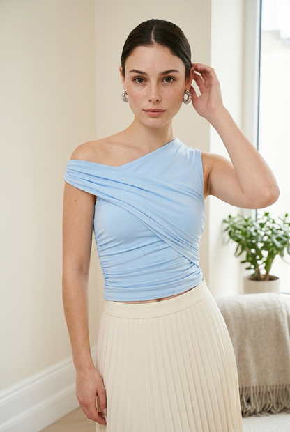 BLUSA ELASTICA VARIOS TONOS