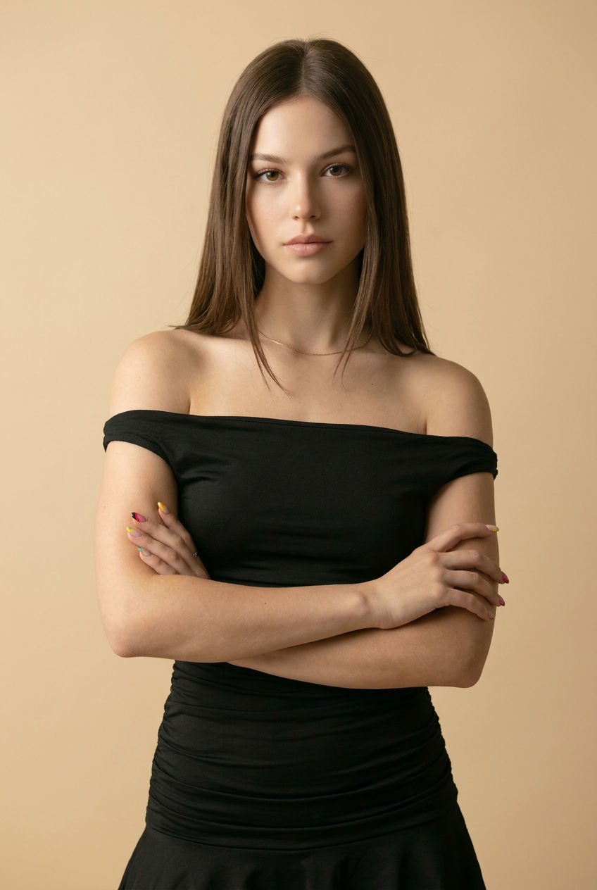VESTIDO NEGRO LICRA CORTO